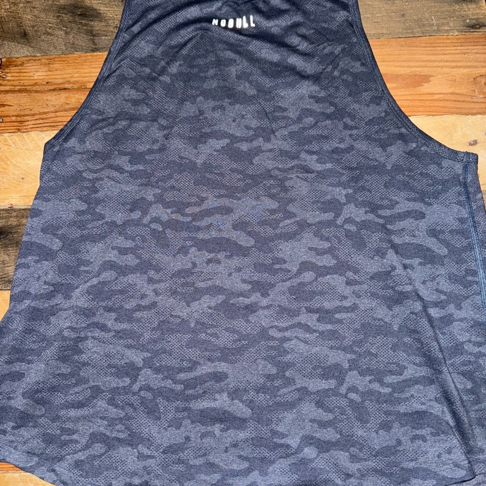 NOBULL Black Camo Tank Top